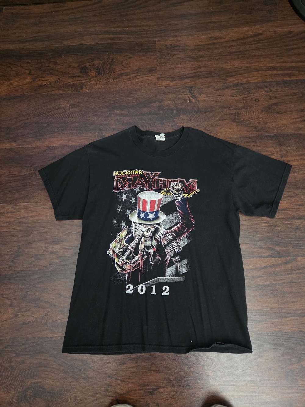 2012 Rockstar Mayham Festival Tour T-Shirt